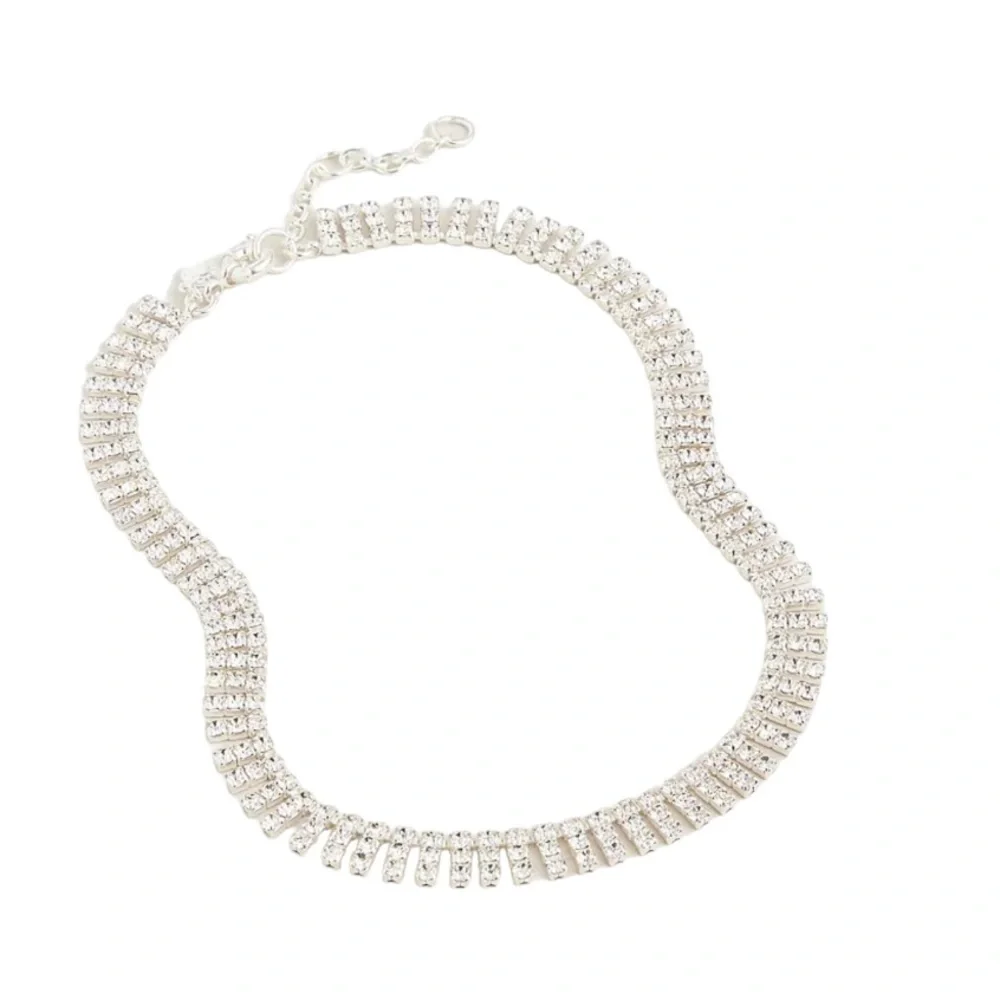 NWT J. Crew Sparkle Crystal Collar Necklace BEAUTIFUL